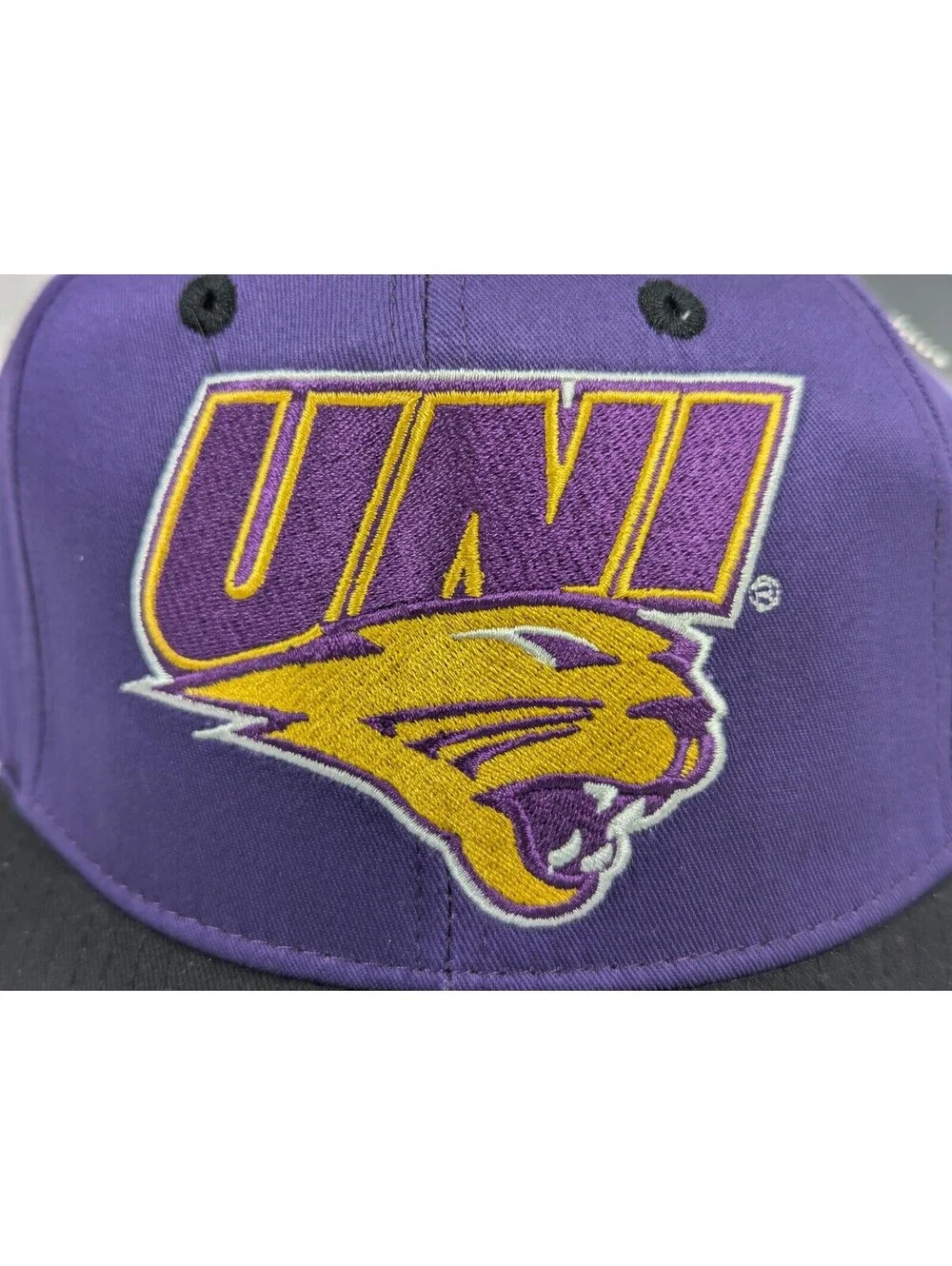 Northern Iowa University - UNI Panthers - Snapback Hat / Cap
